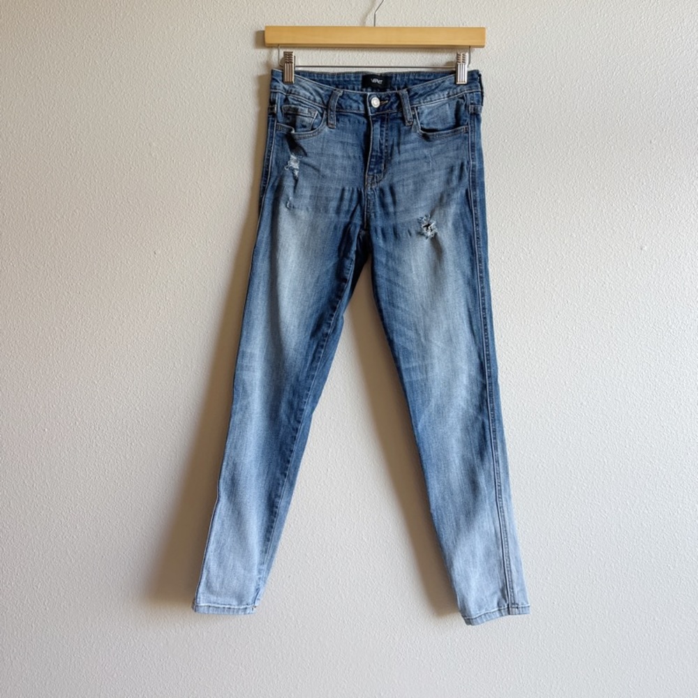 Vervet by Flying Monkey Distressed Ankle Skinny Fit Jeans Size 27